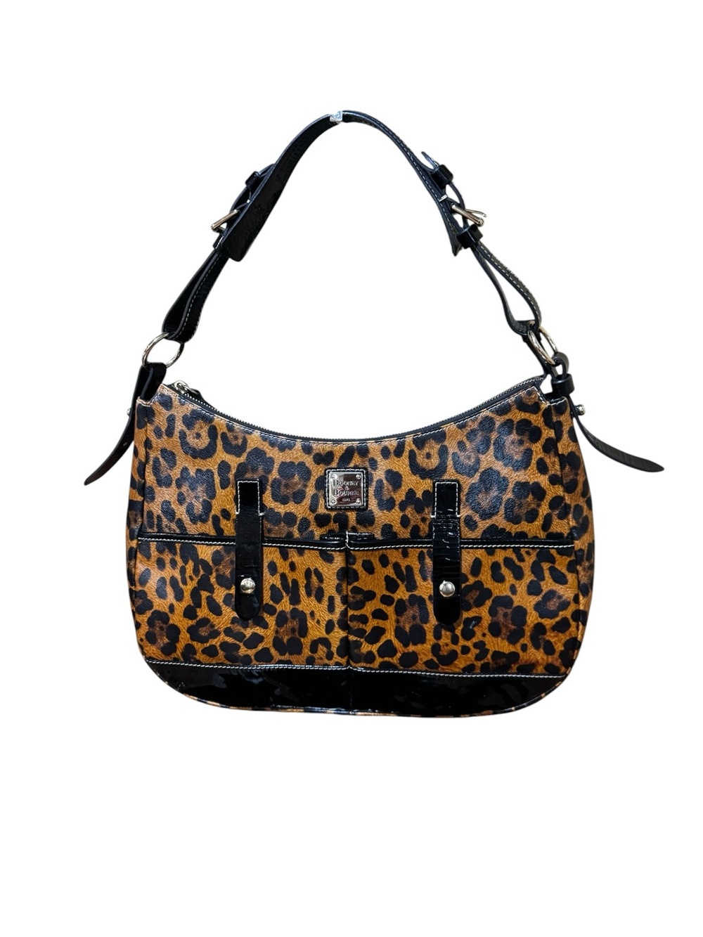 Dooney & Bourke Leopard Printed Safari Purse Rare Limited Edition